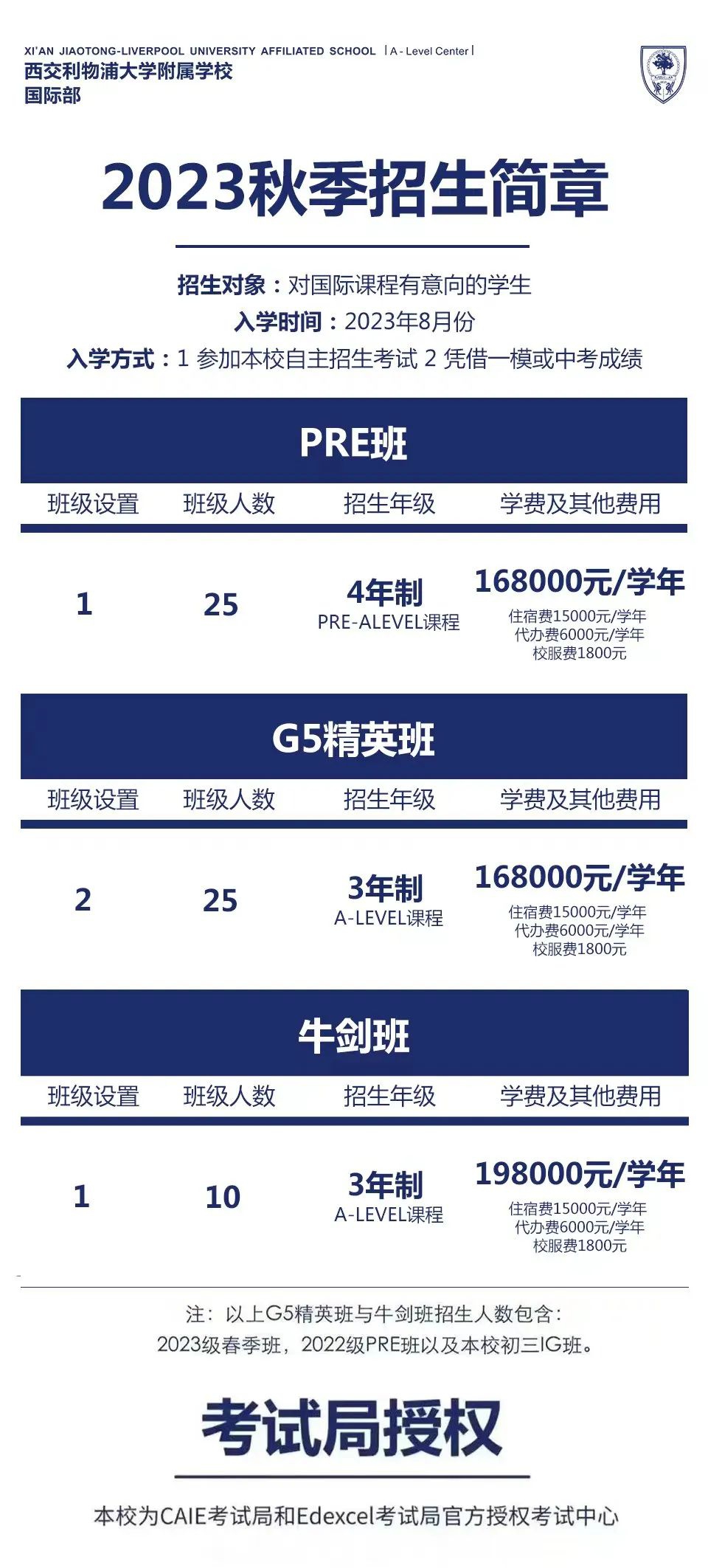 西交利物浦大學(xué)附屬學(xué)校國(guó)際部2023-2024學(xué)年秋季招生簡(jiǎn)章