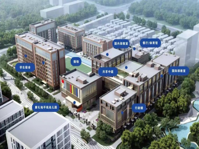 康禮高級中學全景圖