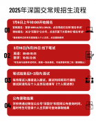 2025年深圳國際交流書院常規(guī)招生簡章發(fā)布